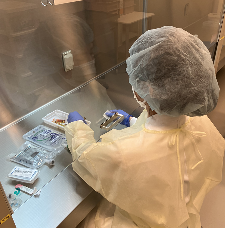 当直時間帯の救急患者さまの調剤および服薬説明・指導を実施しています2