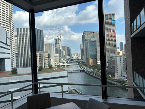 病室から見える風景1